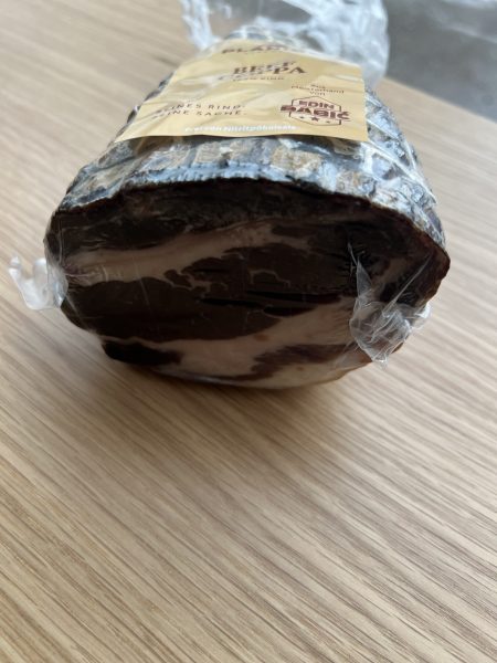 Beef Coppa -  suhi vrat u mrežici