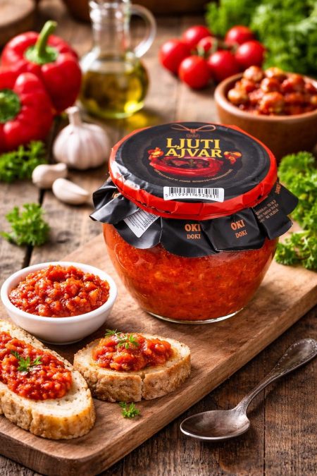 OKI DOKI Luti Ajvar 580ml
