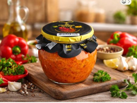 OKI DOKI Blagi Ajvar 580ml